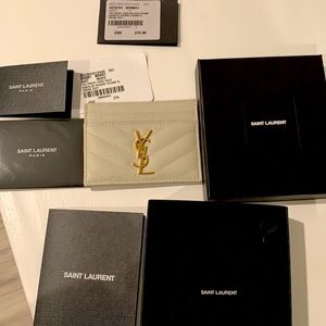 YSL card holder